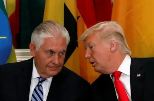 ¿Tillerson evaluó renunciar por disputa con Trump?