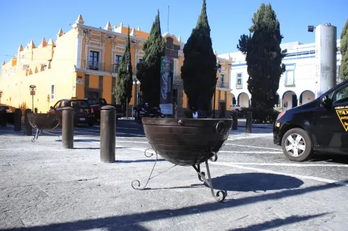 Movilidad seguirá con la colocación de bolardos y maceteros para cuidar al peatón