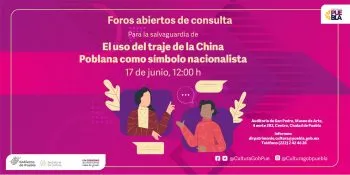 Realizará Cultura foros para salvaguardar el traje de la China Poblana como símbolo nacionalista