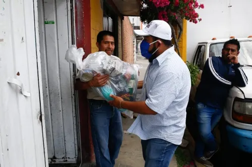 Gobierno Estatal distribuirá 100 mil paquetes alimentarios