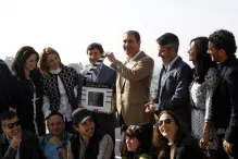 Graban telenovela “El color de la pasión” en escenarios poblanos