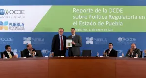 OCDE reconoce a Puebla por avances en mejora regulatoria