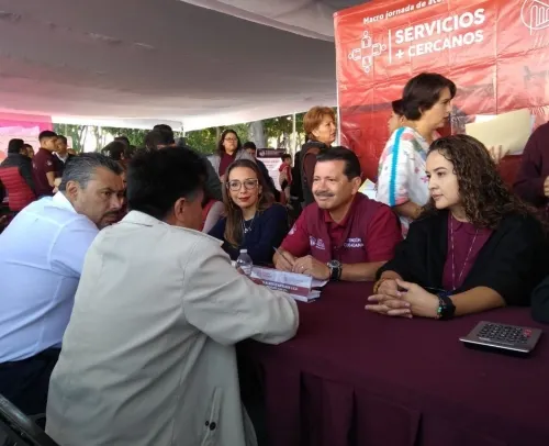 Con éxito realiza gobierno de San Pedro Cholula macro jornada de servicios