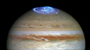 Así de espectaculares son las auroras boreales en Júpiter
