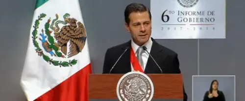 Transmisión en vivo: Peña Nieto ofrece mensaje por Sexto Informe de Gobierno