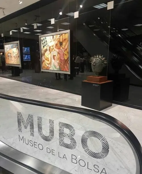 Obra de José Bayro C. cumple tres semanas en el Museo de la Bolsa