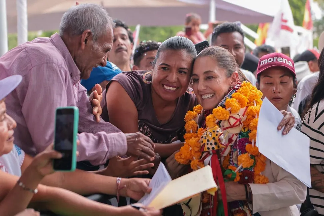 “No podemos fallarle al pueblo de México”: Claudia Sheinbaum tras visita a Tlapa de Comonfort