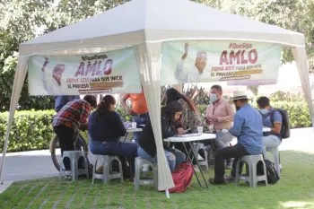 Puebla quedó muy lejos en recolección de firmas para revocación de mandato: INE