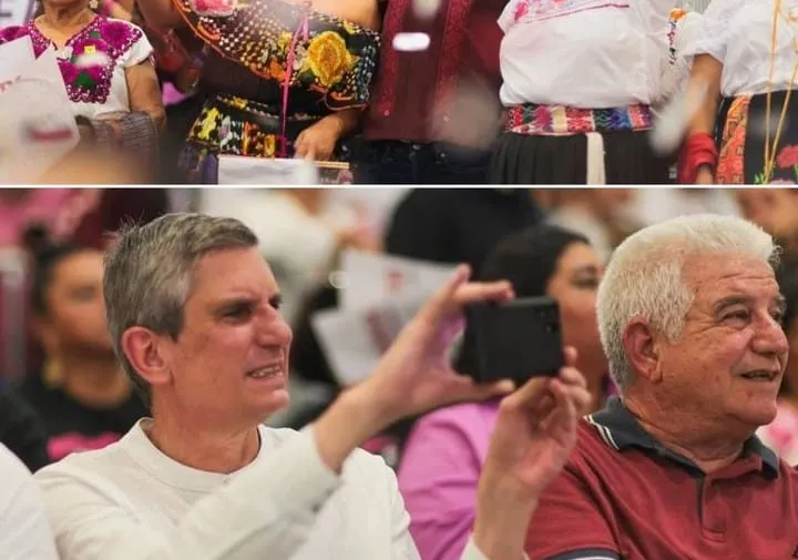 Sheinbaum y Tarriba