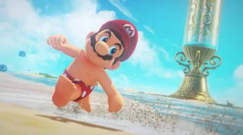Mario sin camiseta es la nueva sensación de Internet