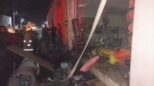 Cuatro personas con quemaduras tras explosión de un taller en Tecamachalco