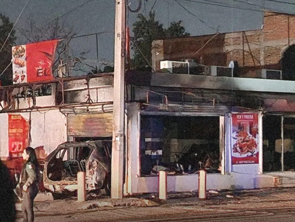 Actos violentos en Culiacán