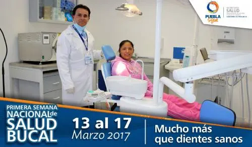 Arranca la 1ra Semana Nacional de Salud bucal en Puebla