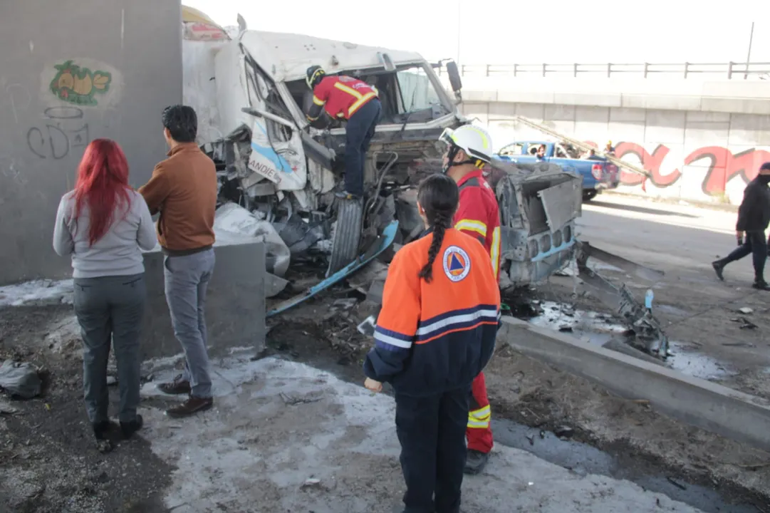 accidente México-Puebla