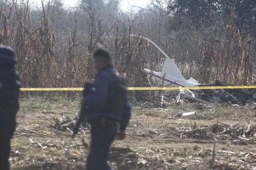 Próxima semana informe sobre desplome de helicóptero en Puebla: SCT