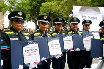 Se integran 46 nuevos elementos a la Policía Municipal de la capital poblana