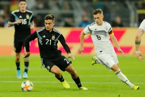 Argentina empata 2-2 con Alemania en los últimos minutos del partido