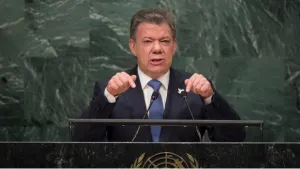 Otorgan el Nobel de la Paz al presidente colombiano Juan Manuel Santos