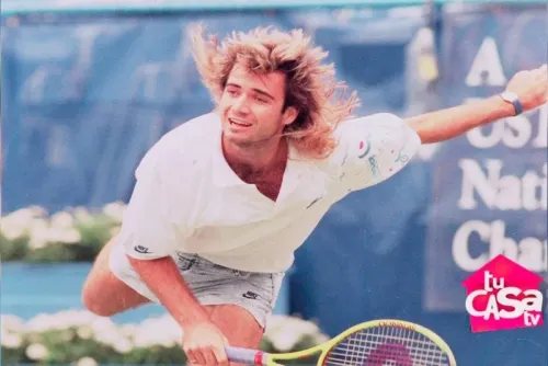 El tenista Andre Kirk Agassi cumple 50 años