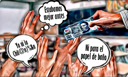 De adeudos salariales, consentidos de la 4T y protesta-plantón antorchista