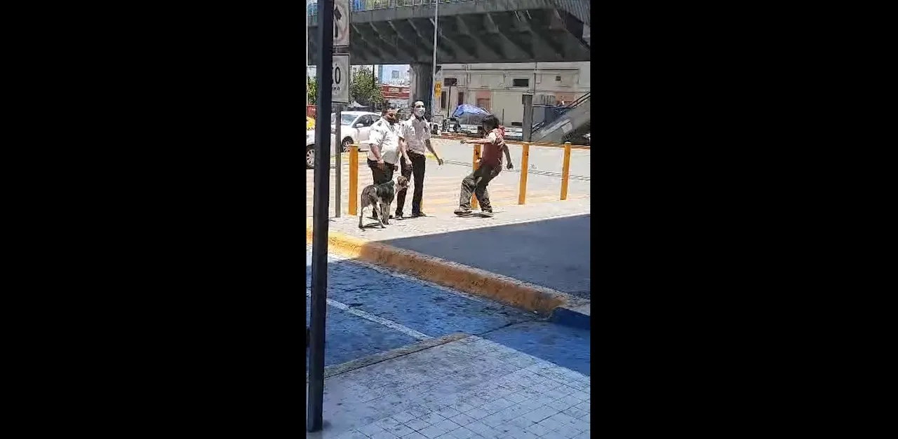 golpean a indigente