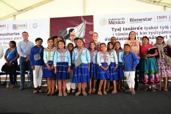 Claudia Sheinbaum entrega 97 mdp del FAISPIAM a 57 comunidades de Nayarit