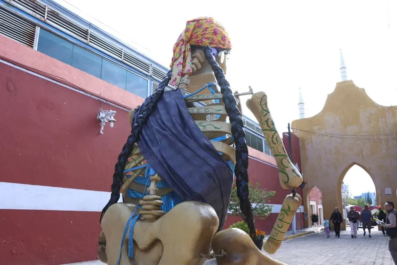 catrina-marchanta-festival-internacional-valle-de-catrinas