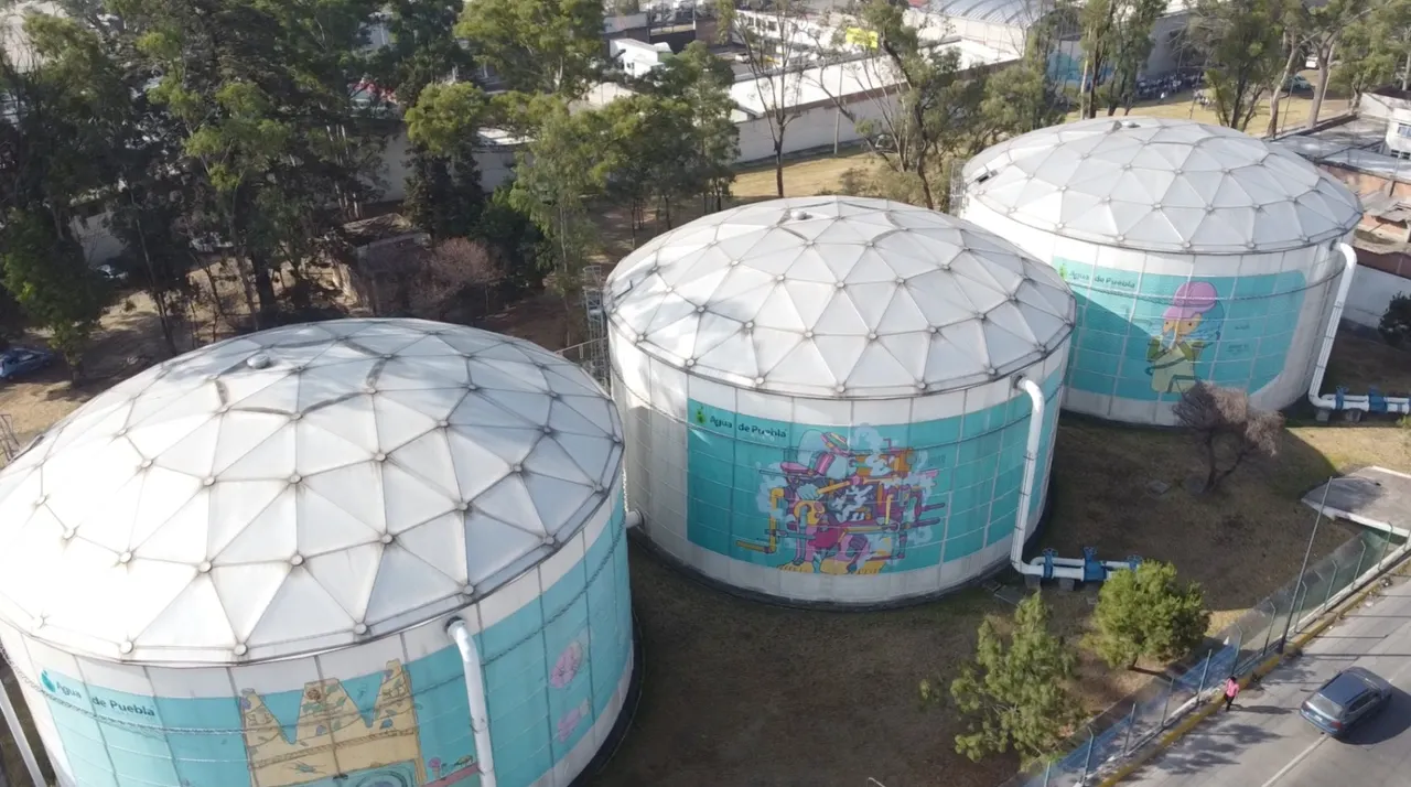Tanques de almacenamiento de agua El Desarenador