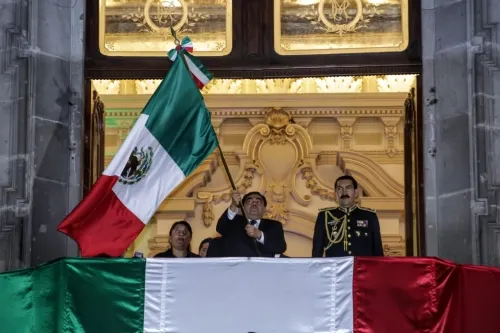 Barbosa Huerta encabeza  Grito de Independencia