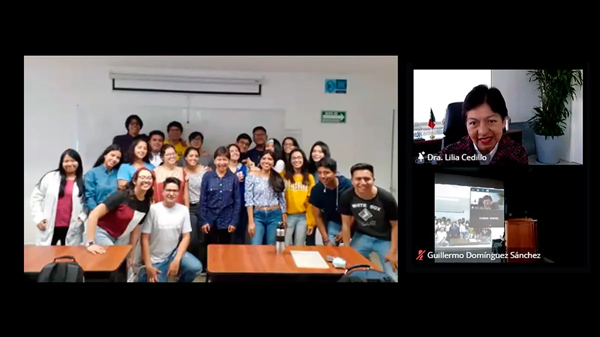 Buap Lilia Cedillo Charla Con Preparatorianos