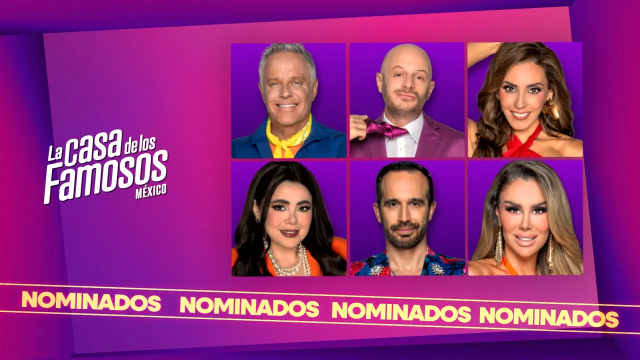 Nominados de La Casa de los Famosos México 2025: semana 3 con seis integrantes en riesgo