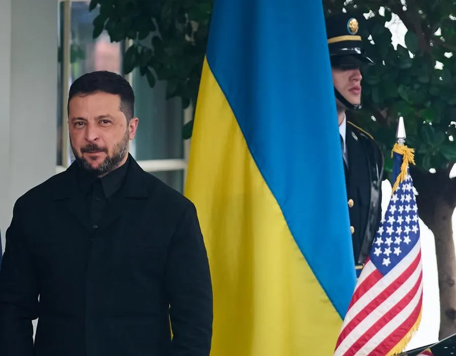 Volodymyr Zelensky, presidente de Ucrania