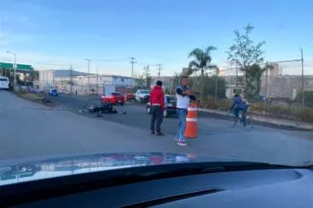 Muere motociclista en hospital tras chocar con un ruta 38 en la Vía Corta a Santa Ana