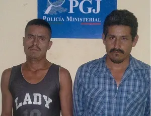 Aprehende PGJ en Xicotepec a sujetos acusados de robo