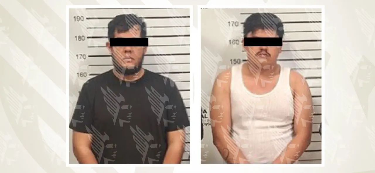 Detienen a dos hombres tras presunto robo de celulares en Coppel Xilotzingo