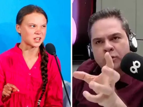´Greta Thunberg necesita sexo´, afirma al aire locutor brasileño