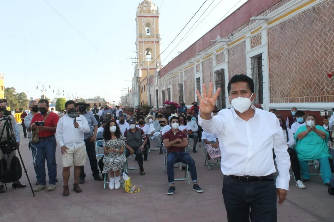 Es momento de consolidar la Cuarta Transformación y seguir haciendo historia en Tepeaca: Raymundo Atanacio Luna