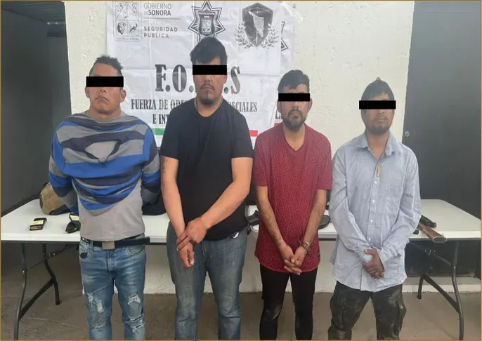 Resultados de la Operación Frontera Norte: 383 detenidos y aseguramientos de armas de fuego y droga