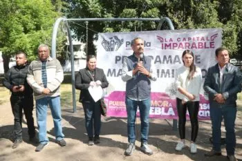 Realiza Ayuntamiento de Puebla Jornada Integral Imparable en el fraccionamiento Valle Dorado