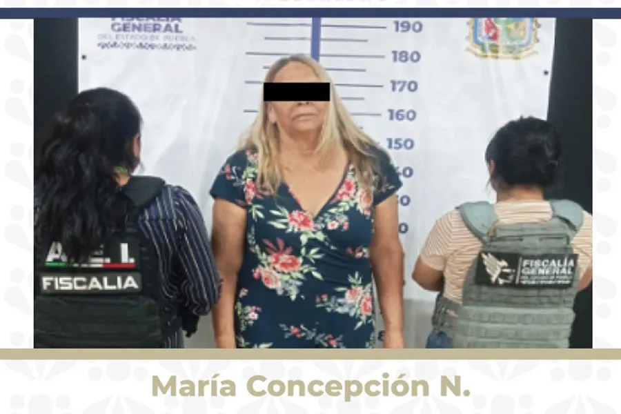 Maria Concepcion N Dtn Secuestro Agravado Pue