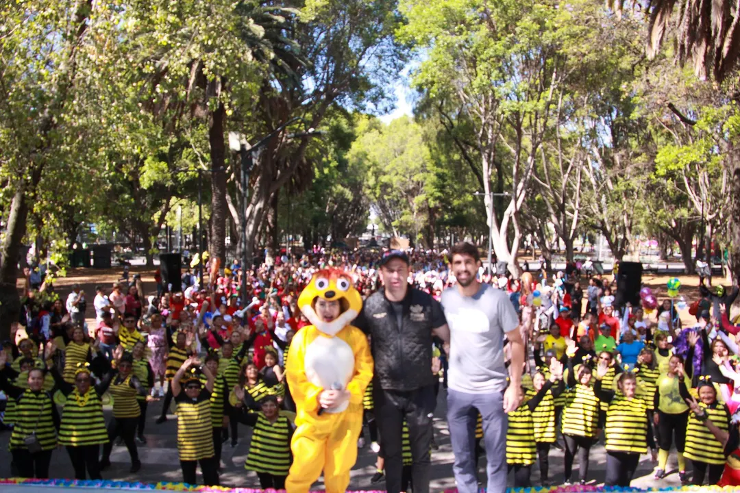 Activación física en el marco del Día del Niño