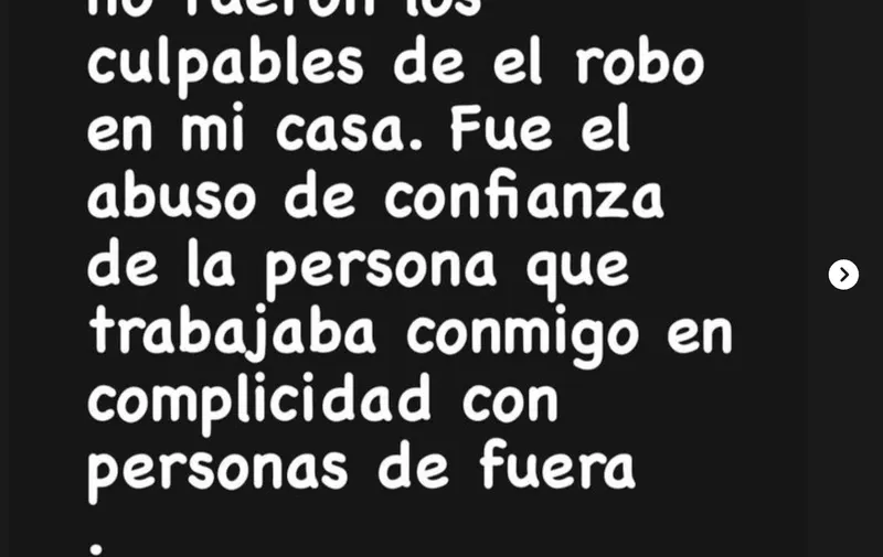 Consuelo Duvla habla sobre el robo que vivió