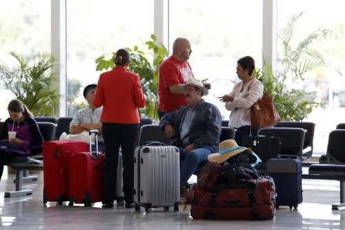 Por “Franklin” Aeropuerto de Huejotzingo suspende ocho vuelos