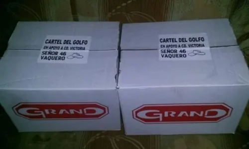 El Cartel del Golfo reparte despensas en Tamaulipas por Covid-19