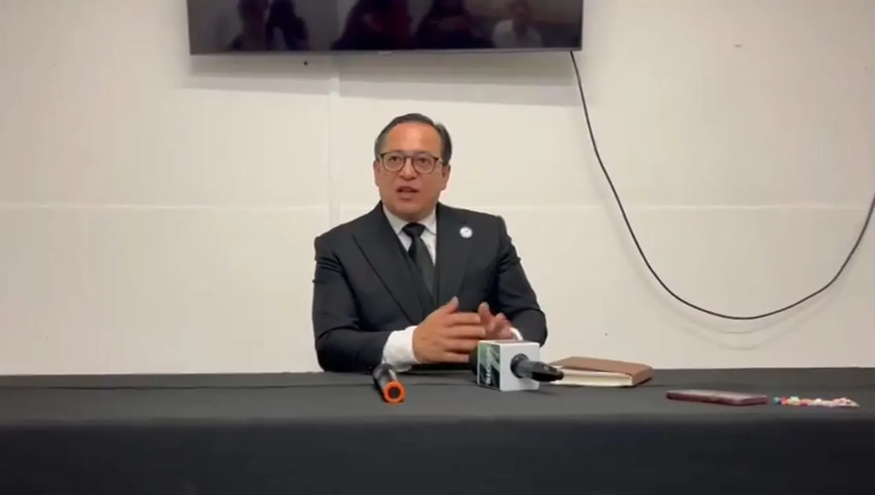 Edgar Humberto Arias Alba, consejero presidente del INE/ Foto: Captura