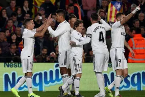 Barcelona empata 1-1 al Real Madrid en semifinal de ida de la Copa del Rey