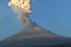 Presenta el Popocatépetl actividad sostenida