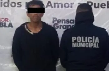 Detienen a Erick “N” tras dañar sistemas de seguridad del Banco del Bienestar en Tehuacán