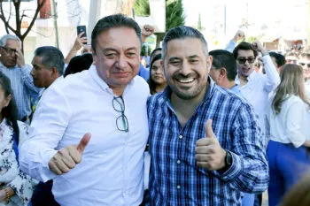 Mario Riestra y Genoveva Huerta buscan hacer negocio en el PAN, acusa Adán Domínguez