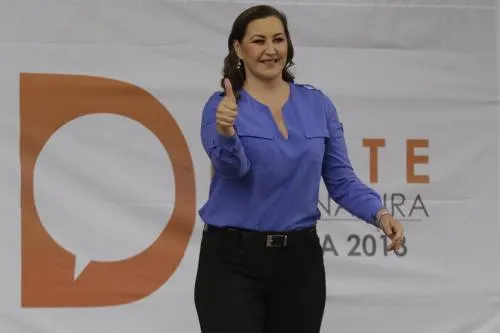 Puebla enfrenta retos muy importantes, admite MEA en su presentación en debate